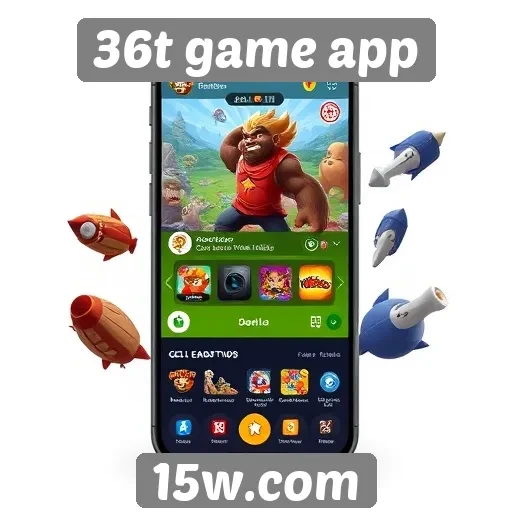 Explore a interface do usuário do 36t game app